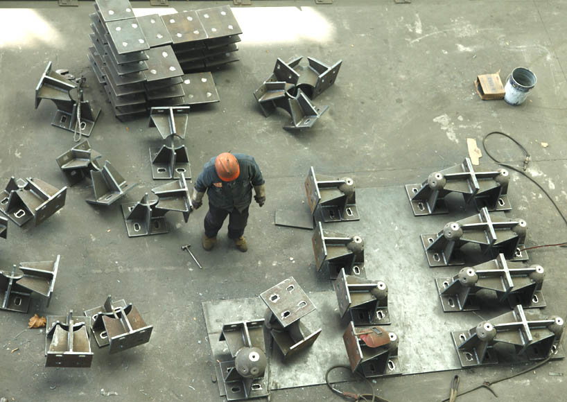 龙岩煤棚网架双向支座