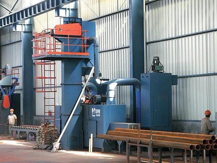 龙岩网架杆件拋丸