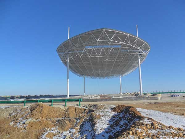 龙岩加油站网架工程