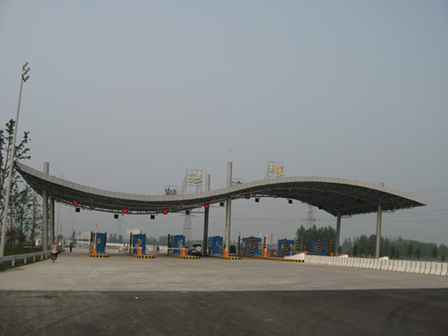 龙岩收费站网架